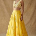 The Citrine Starlight Lehenga