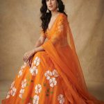 Rust Autumn Lehenga