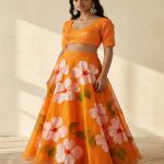 The Fiery Ember Lehenga