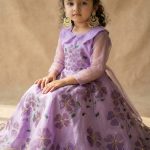 The Royal Violet Gown