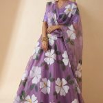 Lilac lehangga